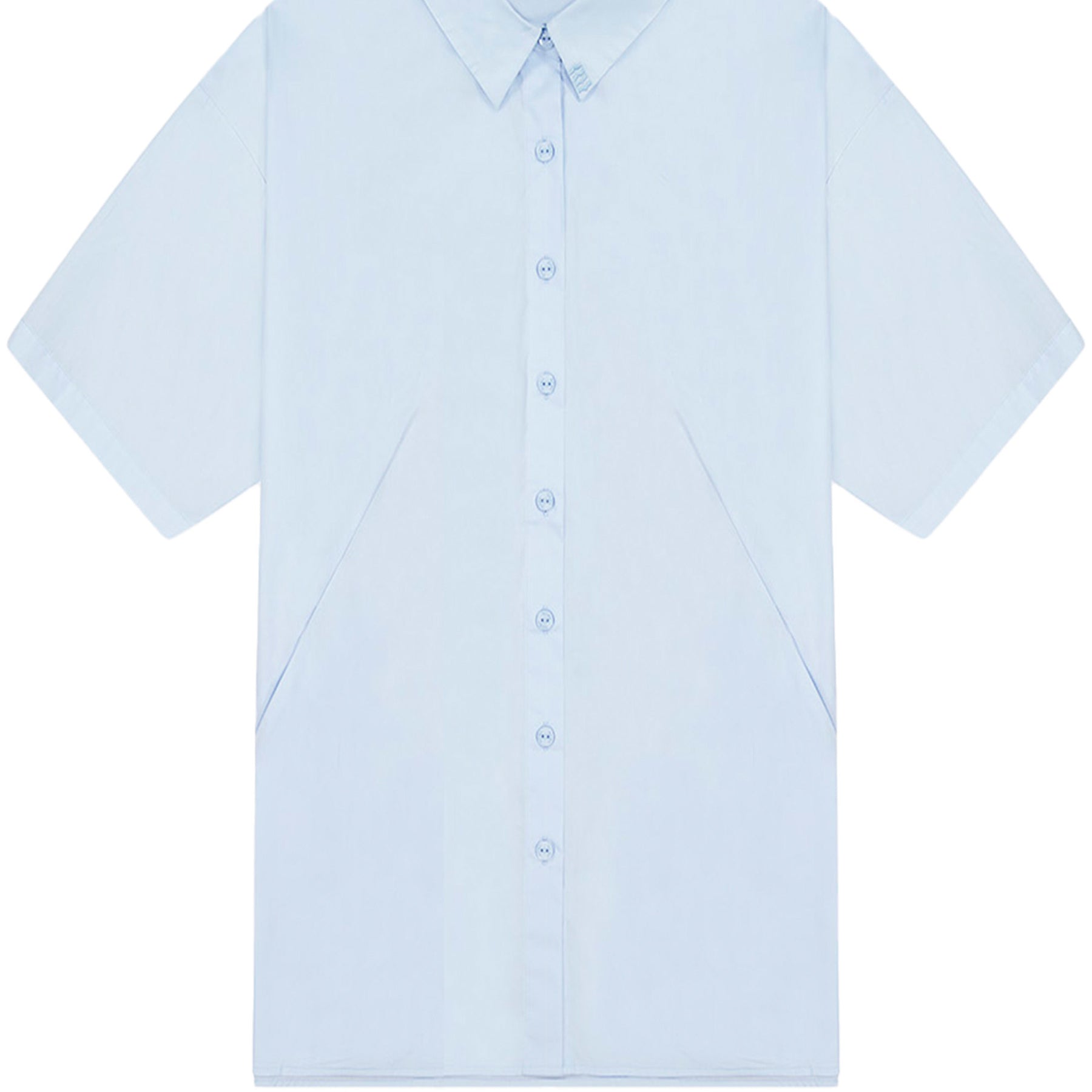 REBE | Leisure Shirt in Blue | The UNDONE