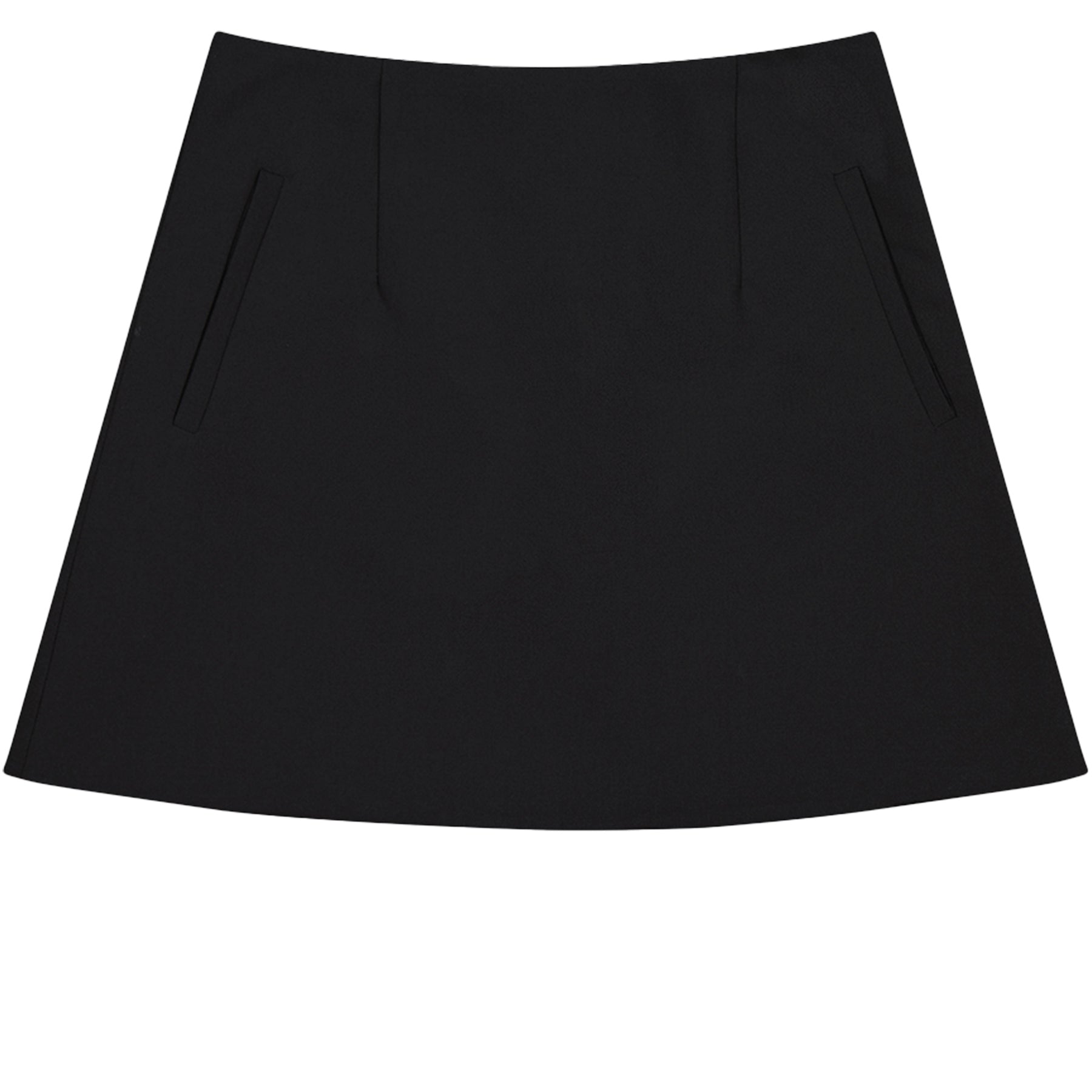 Rebe | Mini Skirt in Black | The UNDONE