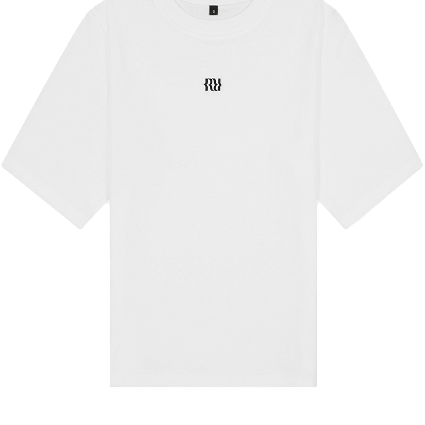 REBE | Monogram Baby Tee in White | The UNDONE