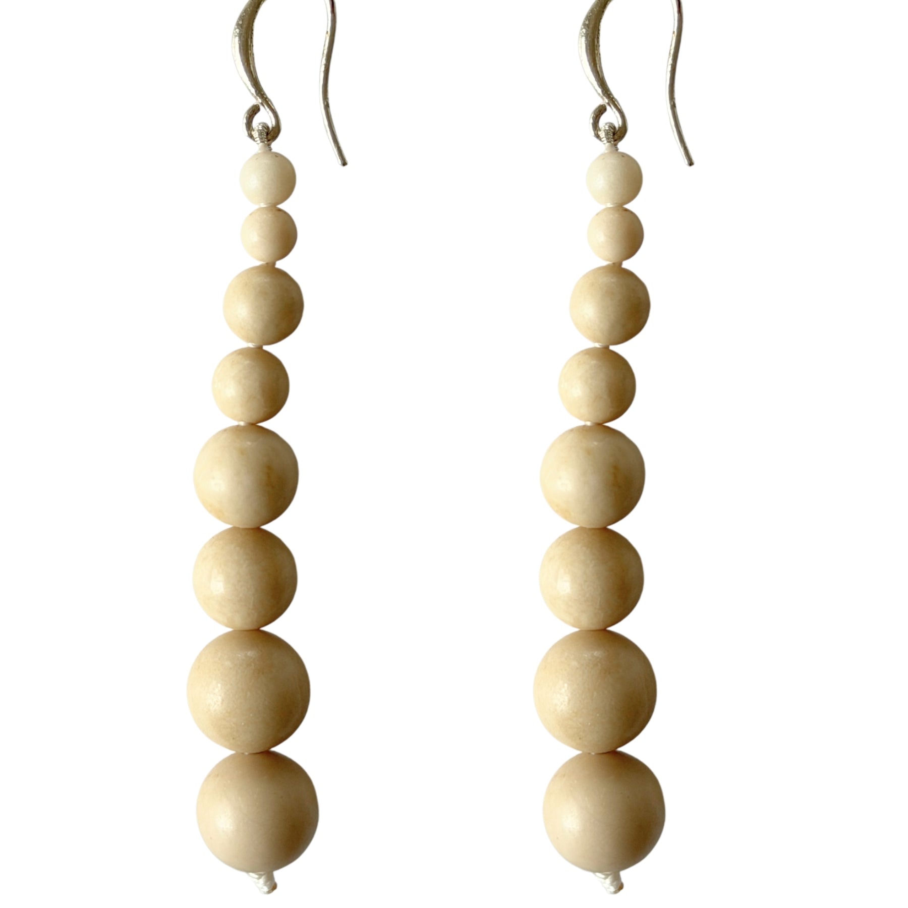 Remi Beaded Earrings - White River Jasper | The UNDONE