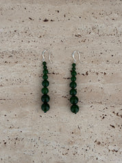 Remi Beaded Earrings - Green Jade | The UNDONE