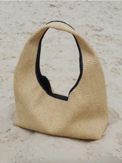 Rylan Blake Raffia Hobo Tote | TheUNDONE