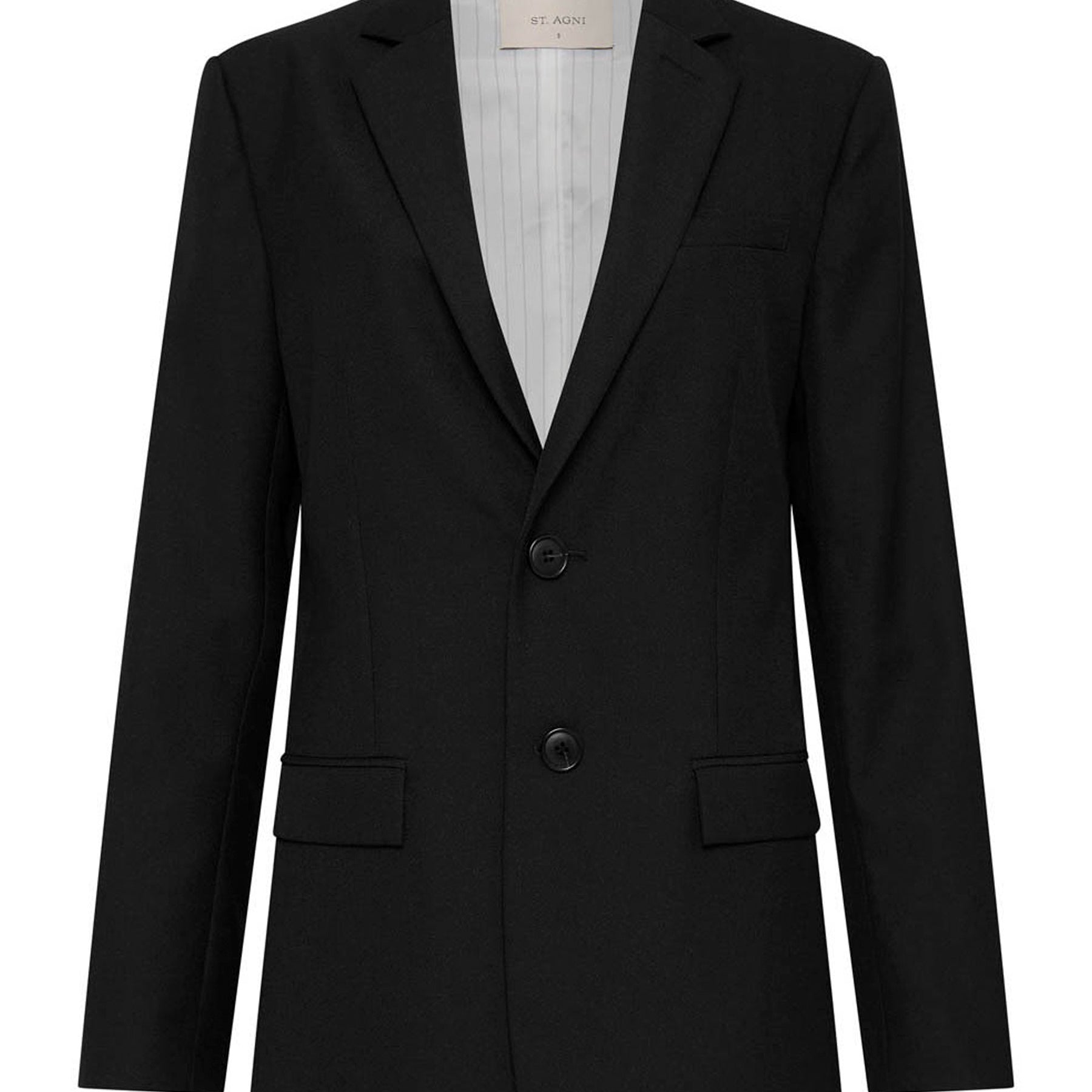 St. Agni | Carter Blazer in Black | The UNDONE
