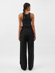 St. Agni | Organic Cotton Everyday Tank in Black | The UNDONE