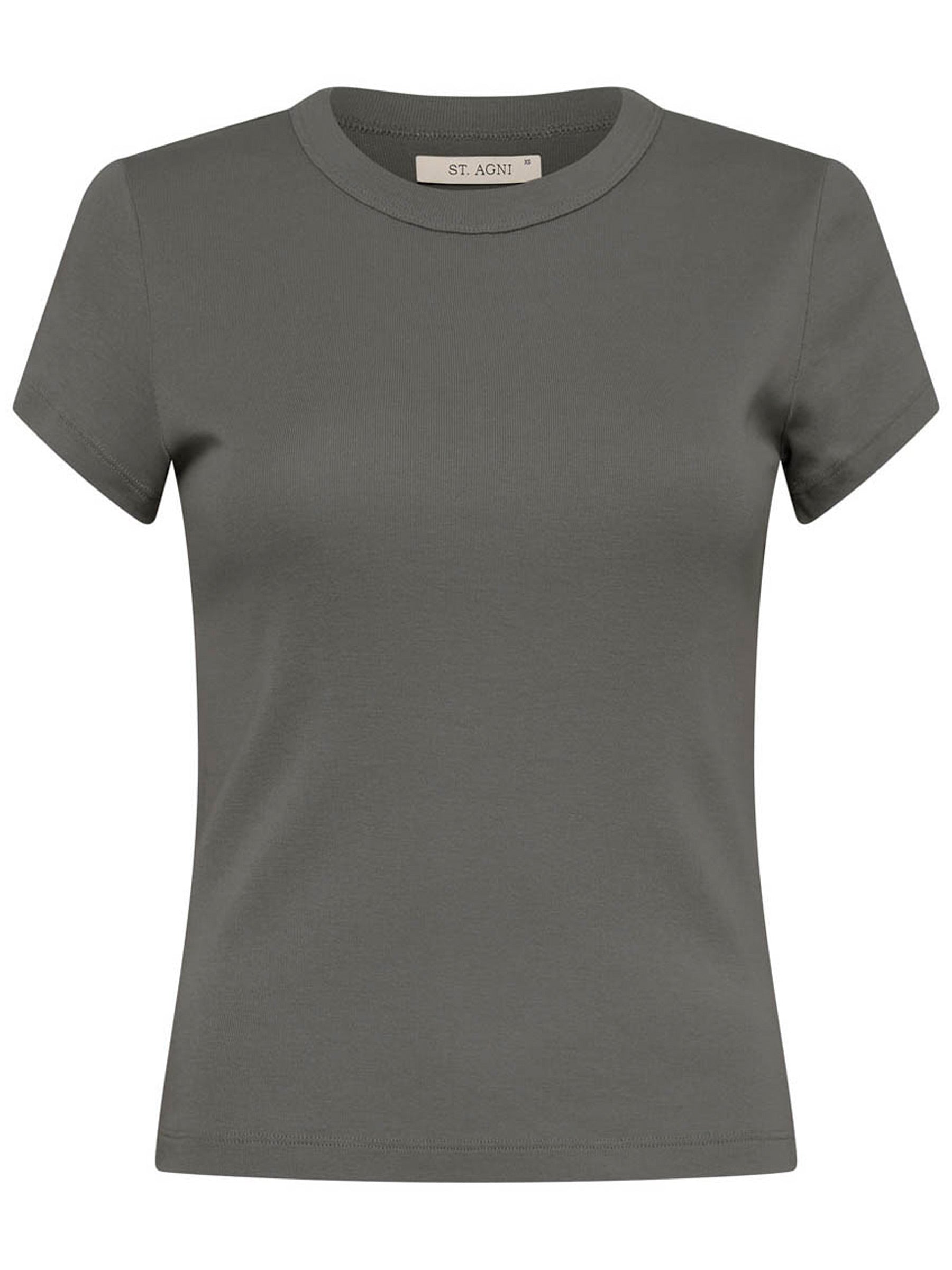 St. Agni | Organic Cotton Baby Tee in Pewter Grey | The UNDONE