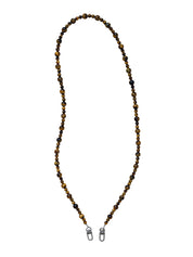 Sydney Tiger's Eye Beaded Phone Strap - Functional Jewellery | The UNDONE