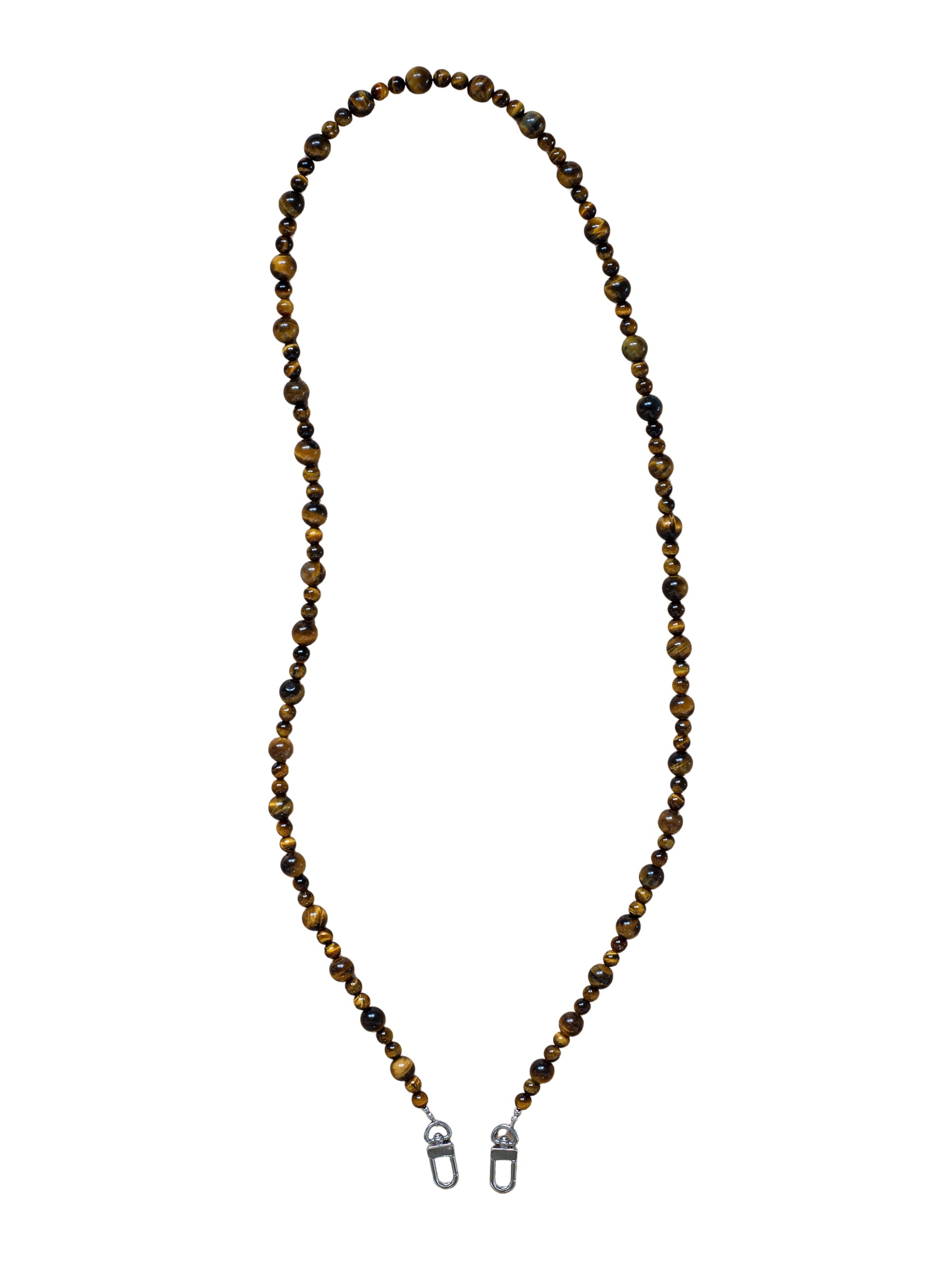 Sydney Tiger's Eye Beaded Phone Strap - Functional Jewellery | The UNDONE