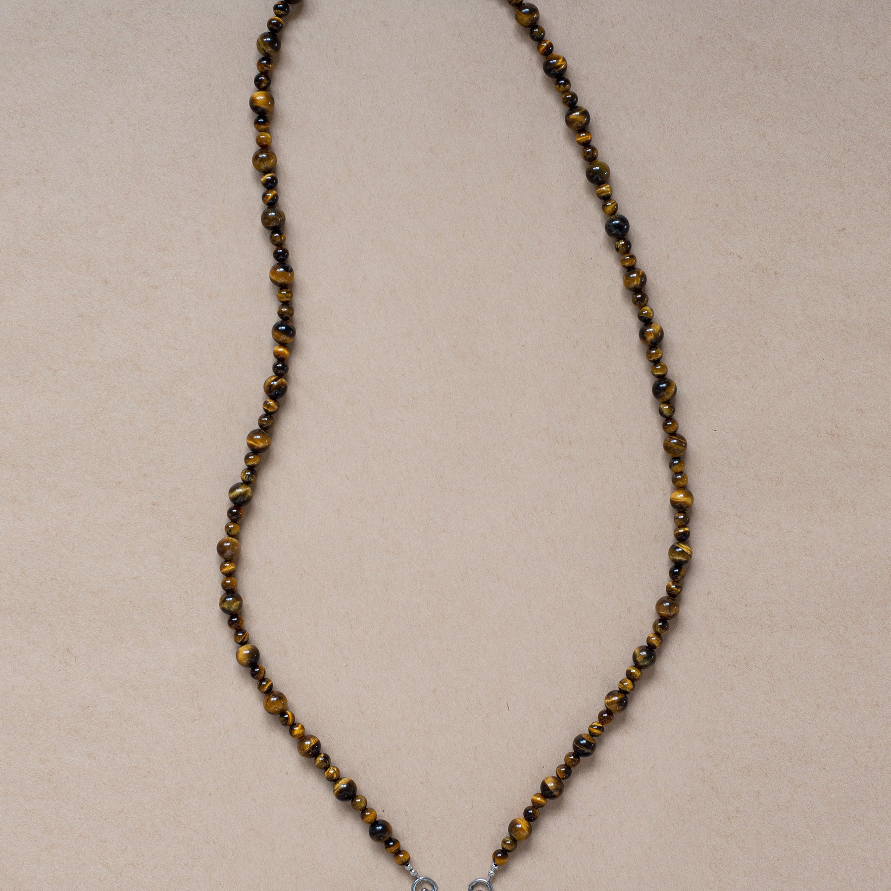 Sydney Tiger's Eye Beaded Phone Strap - Functional Jewellery | The UNDONE