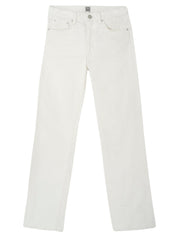 TOTEME | Twisted Seam Denim in Off White | The UNDONE
