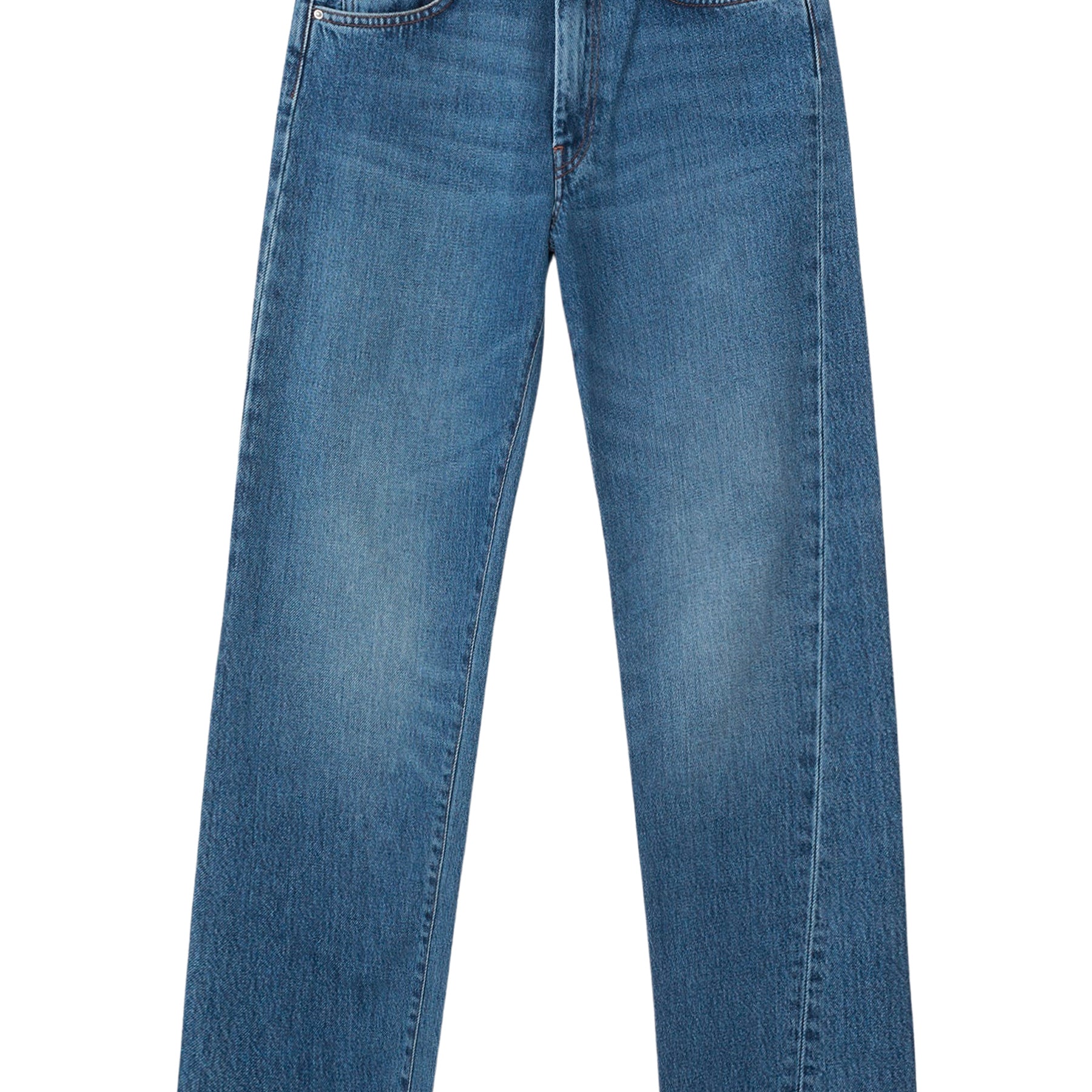 TOTEME | Twisted Seam Denim in Washed Blue | The UNDONE
