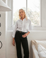 Matteau | White Classic Pocket Shirt | The UNDONE