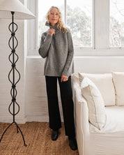 Harris Tapper | Roberta Jumper in Pewter | The UNDONE