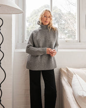 Harris Tapper | Roberta Jumper in Pewter | The UNDONE