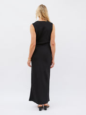 Wynn Hamlyn | Dianne Gown in Black | The UNDONE