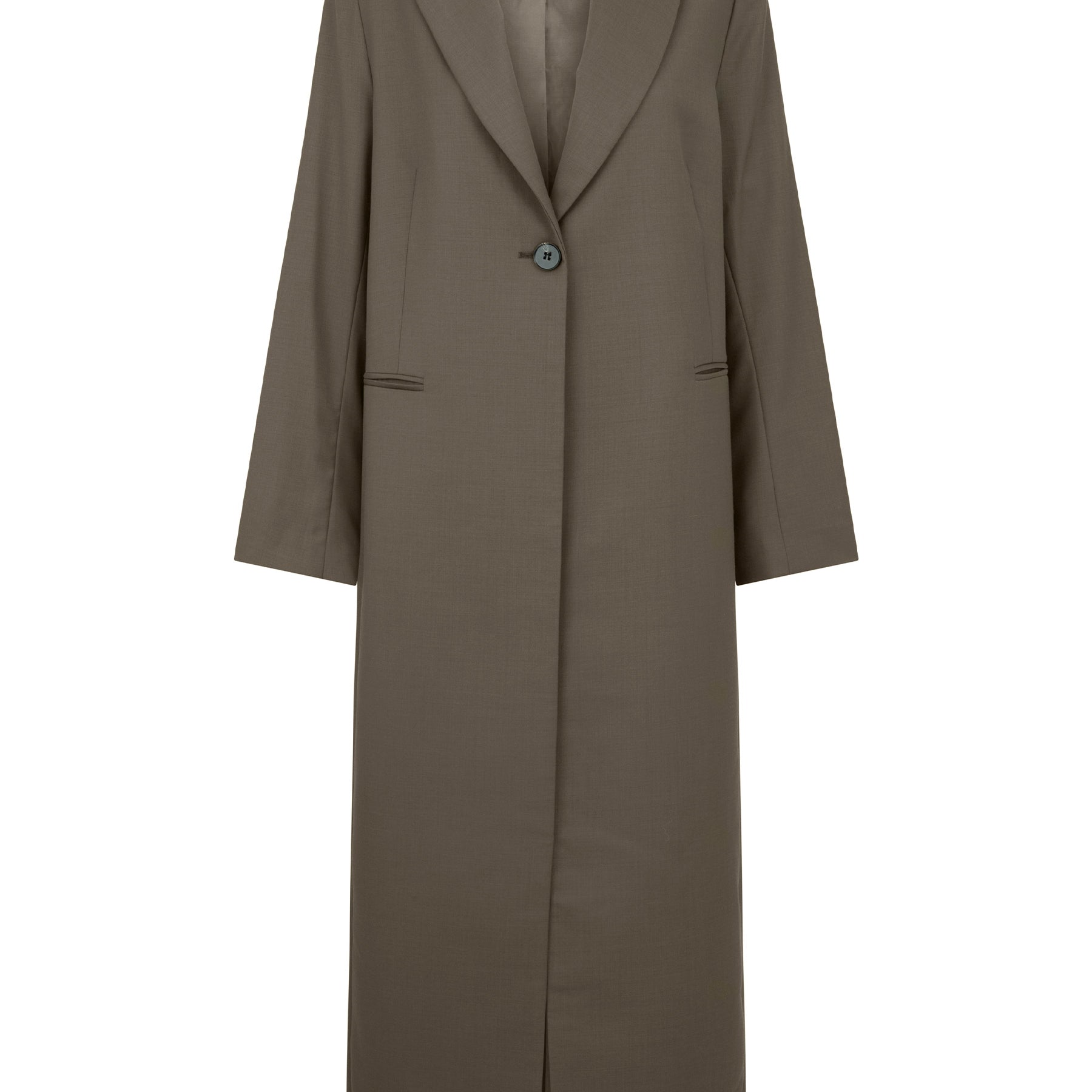 Harris Tapper | Tuxedo Coat in Cedar | The UNDONE