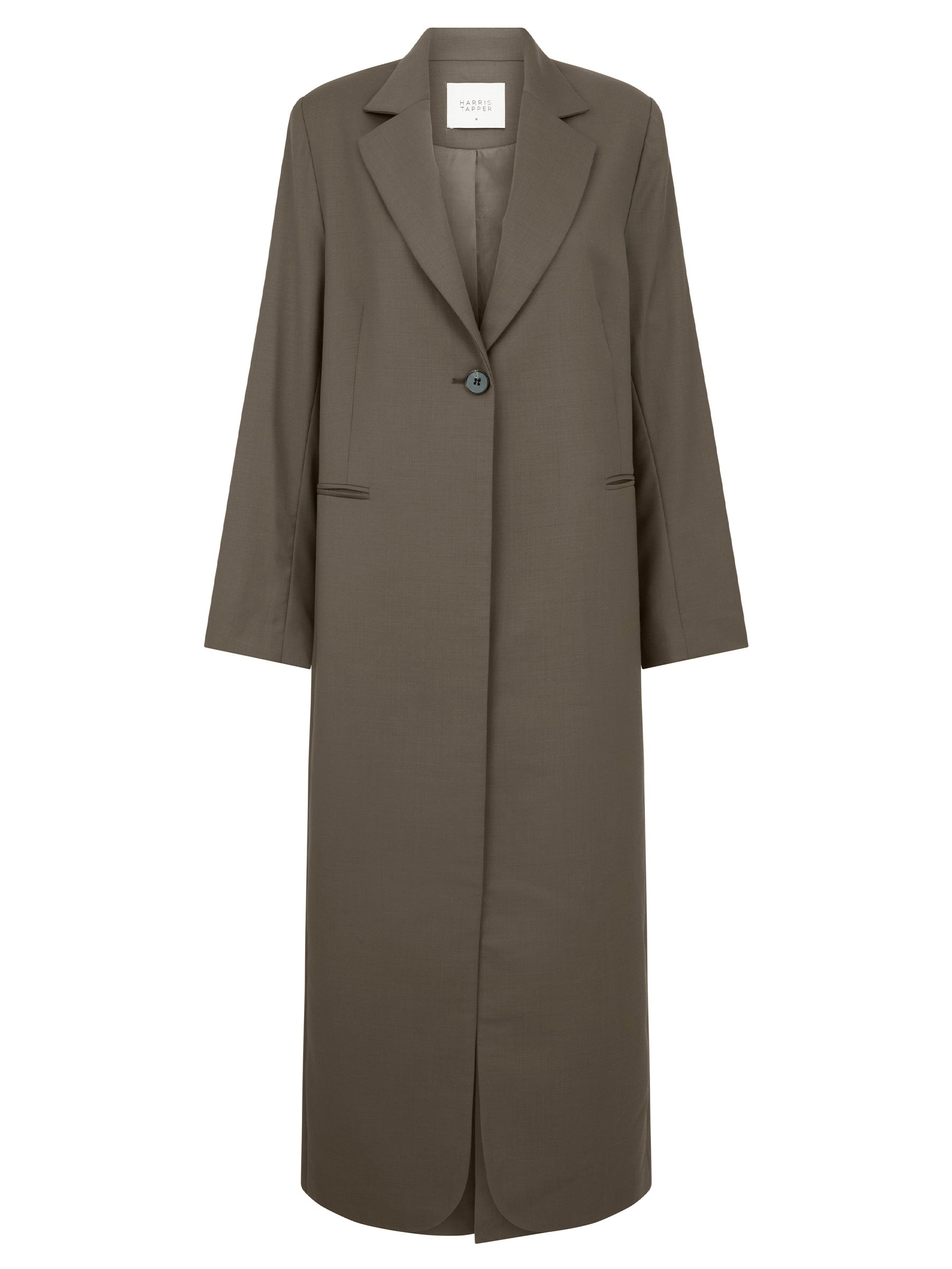 Harris Tapper | Tuxedo Coat in Cedar | The UNDONE