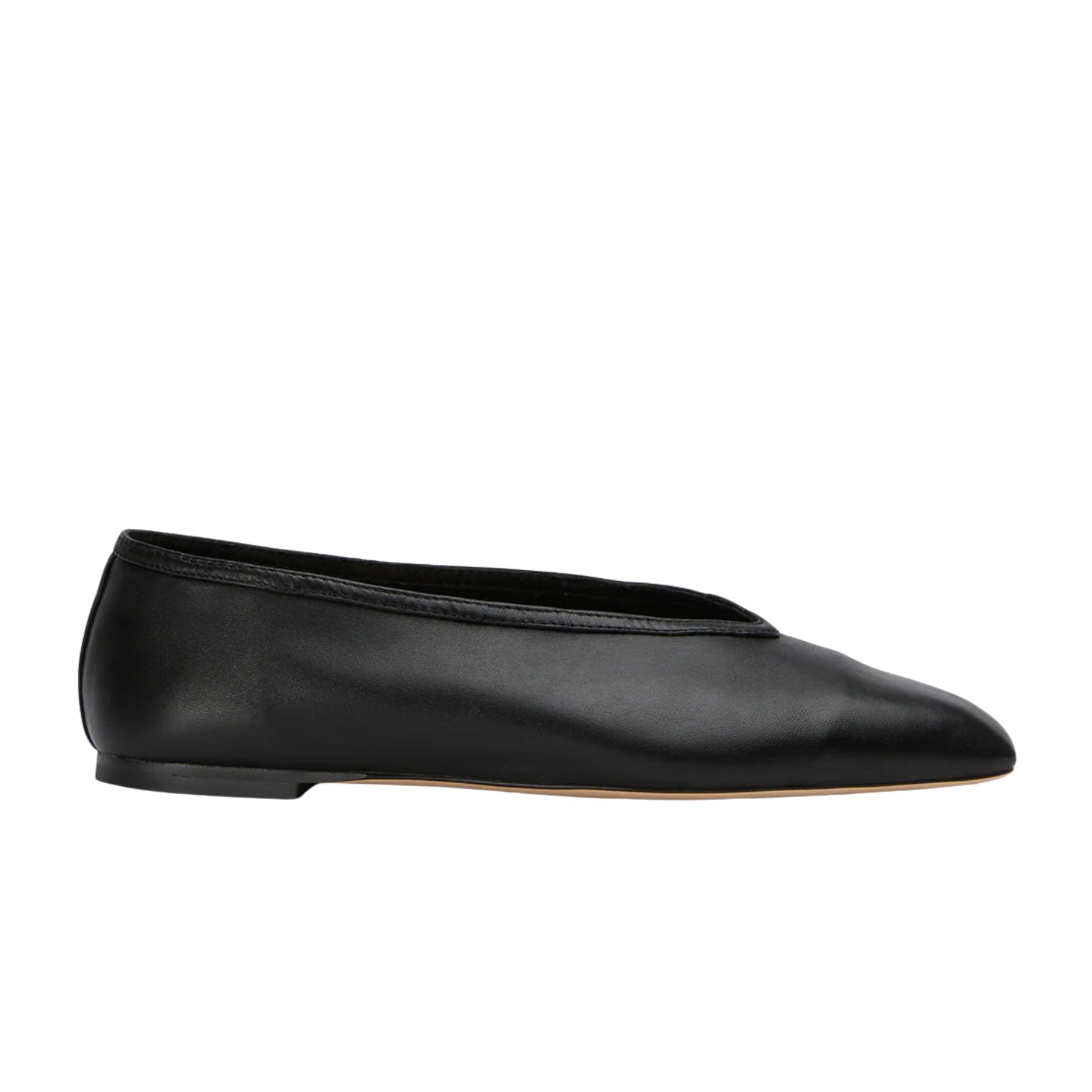 Tony Bianco Bianca Black Nappa Ballet Flat