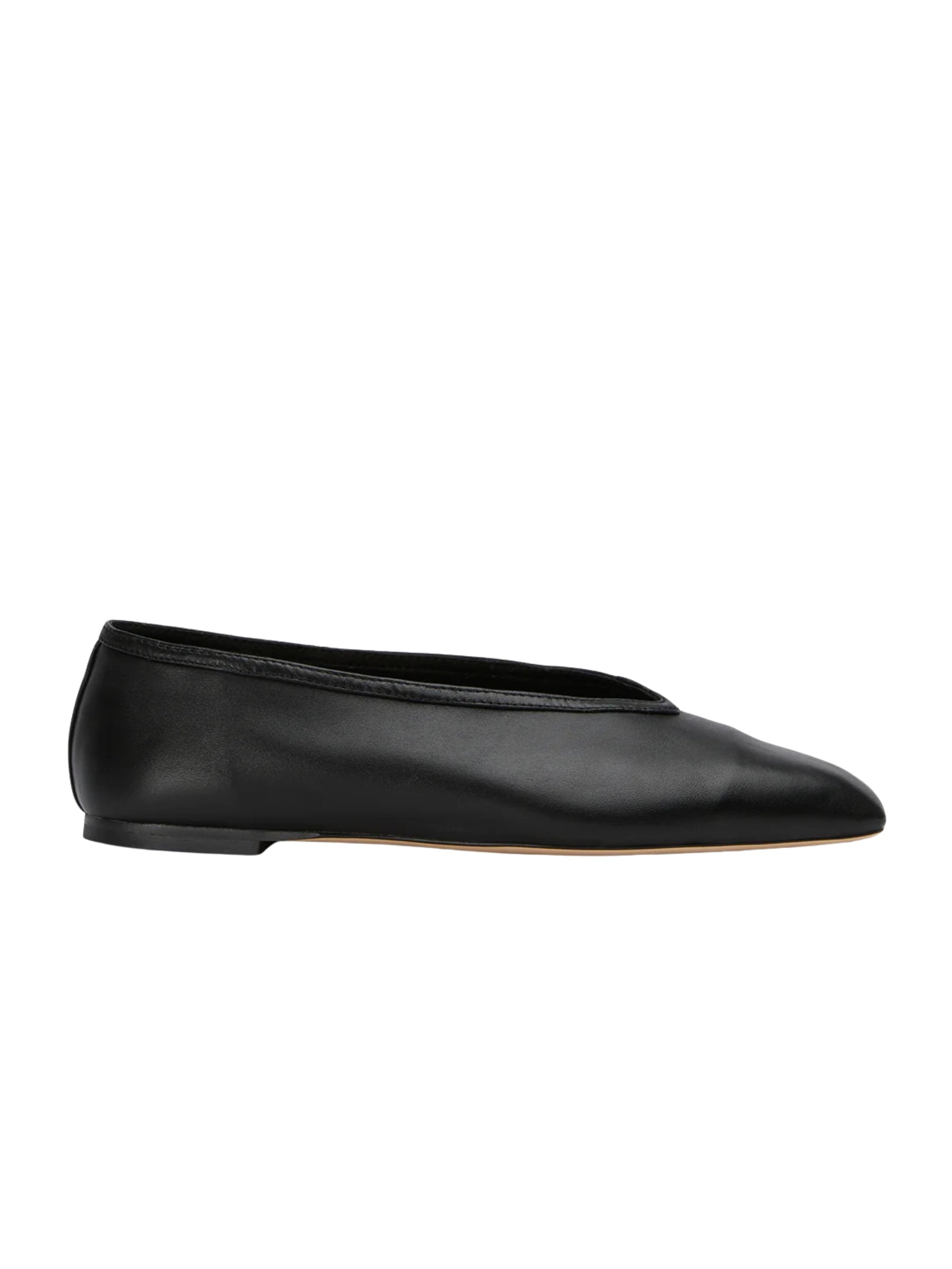 Tony Bianco Bianca Black Nappa Ballet Flat