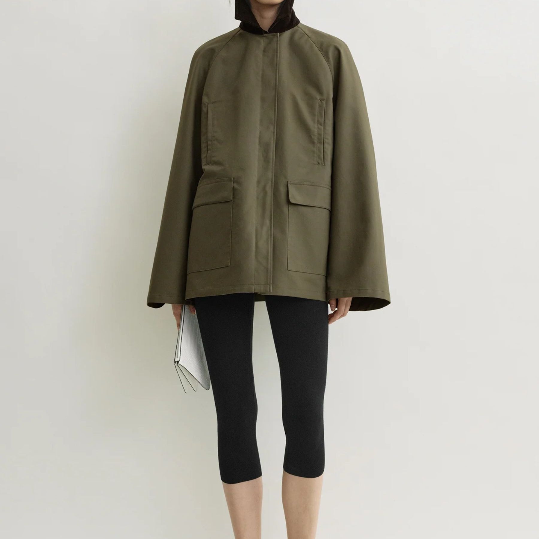TOTEME | Summer Country Jacket in Khaki | The UNDONE