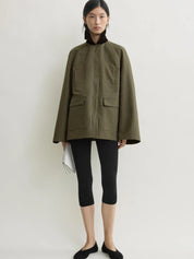 TOTEME | Summer Country Jacket in Khaki | The UNDONE