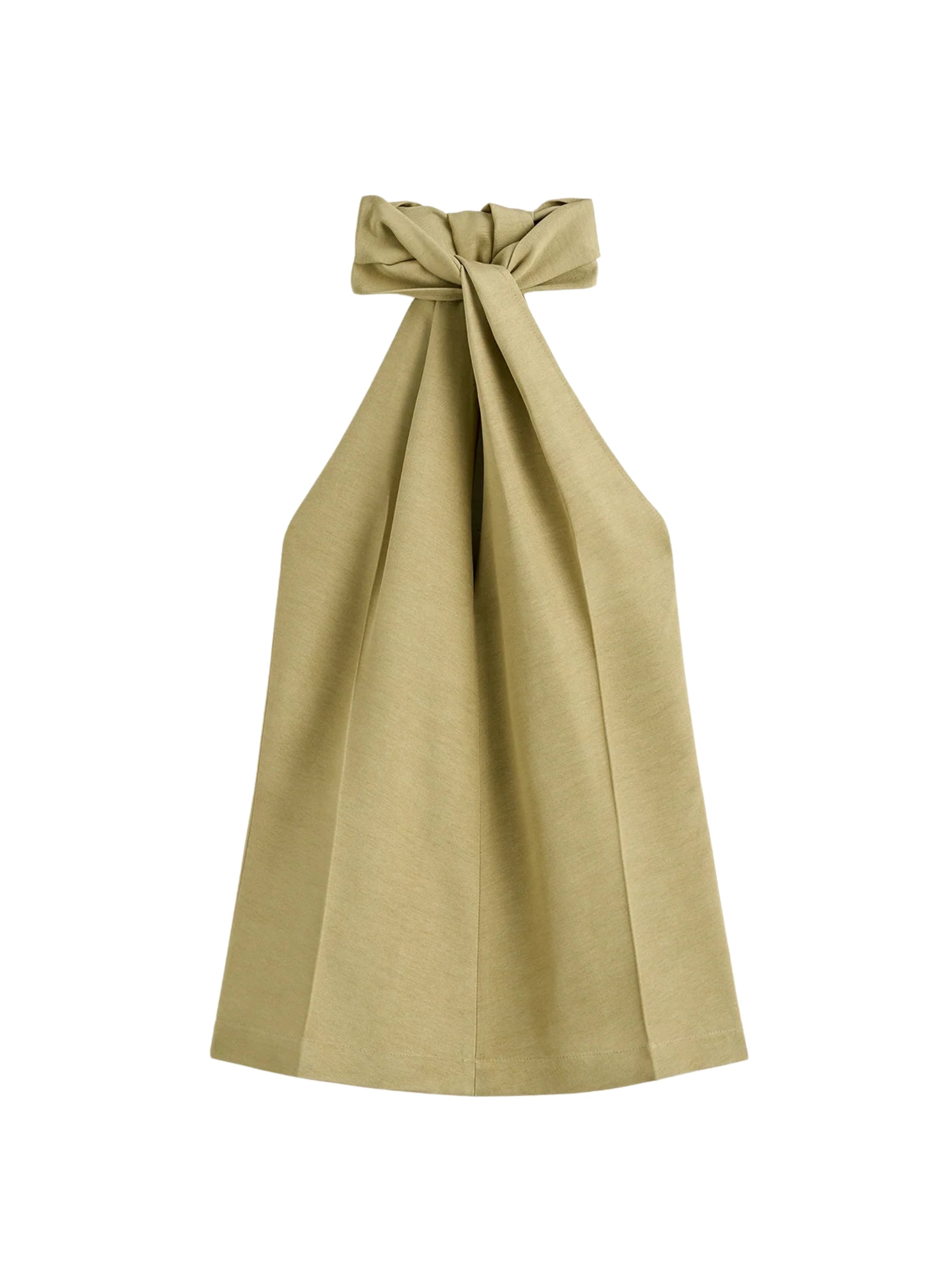 TOTEME | Twist halter top - cumin