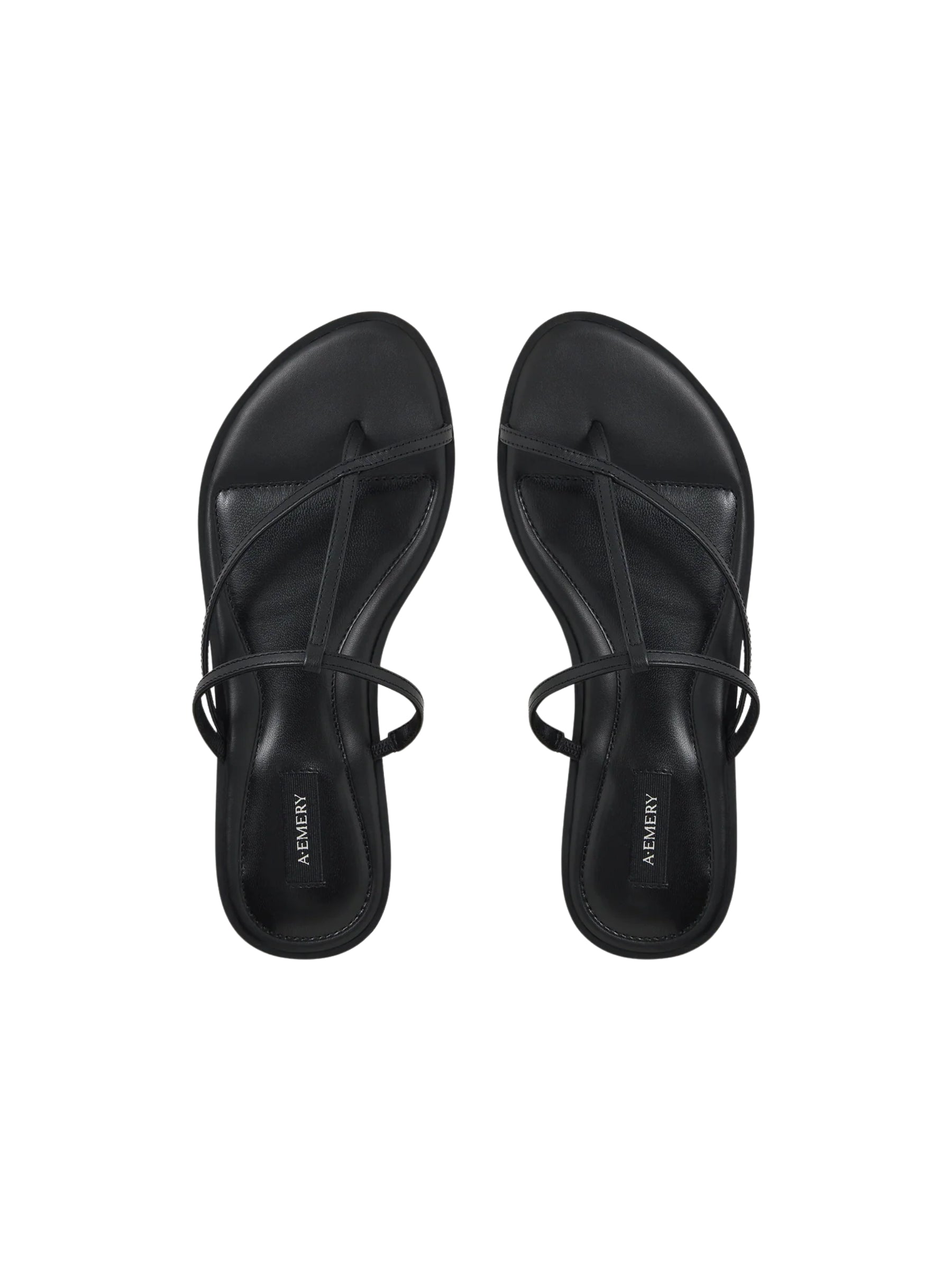 A.Emery | The Cyrus Sandal in Black