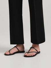 A.Emery | The Cyrus Sandal in Black