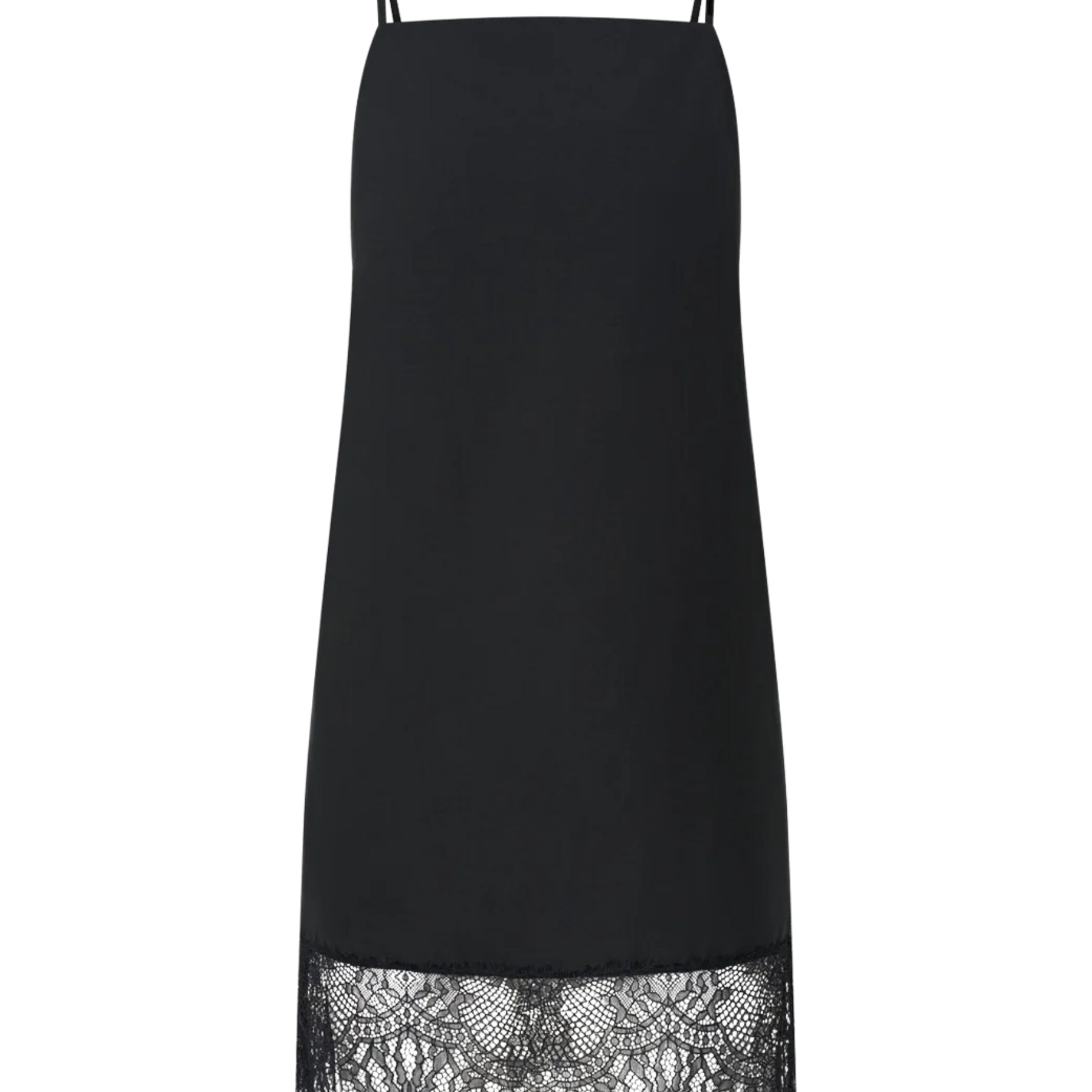 Camilla and Marc Black Lira Lace Mini Dress