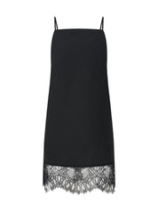 Camilla and Marc Black Lira Lace Mini Dress