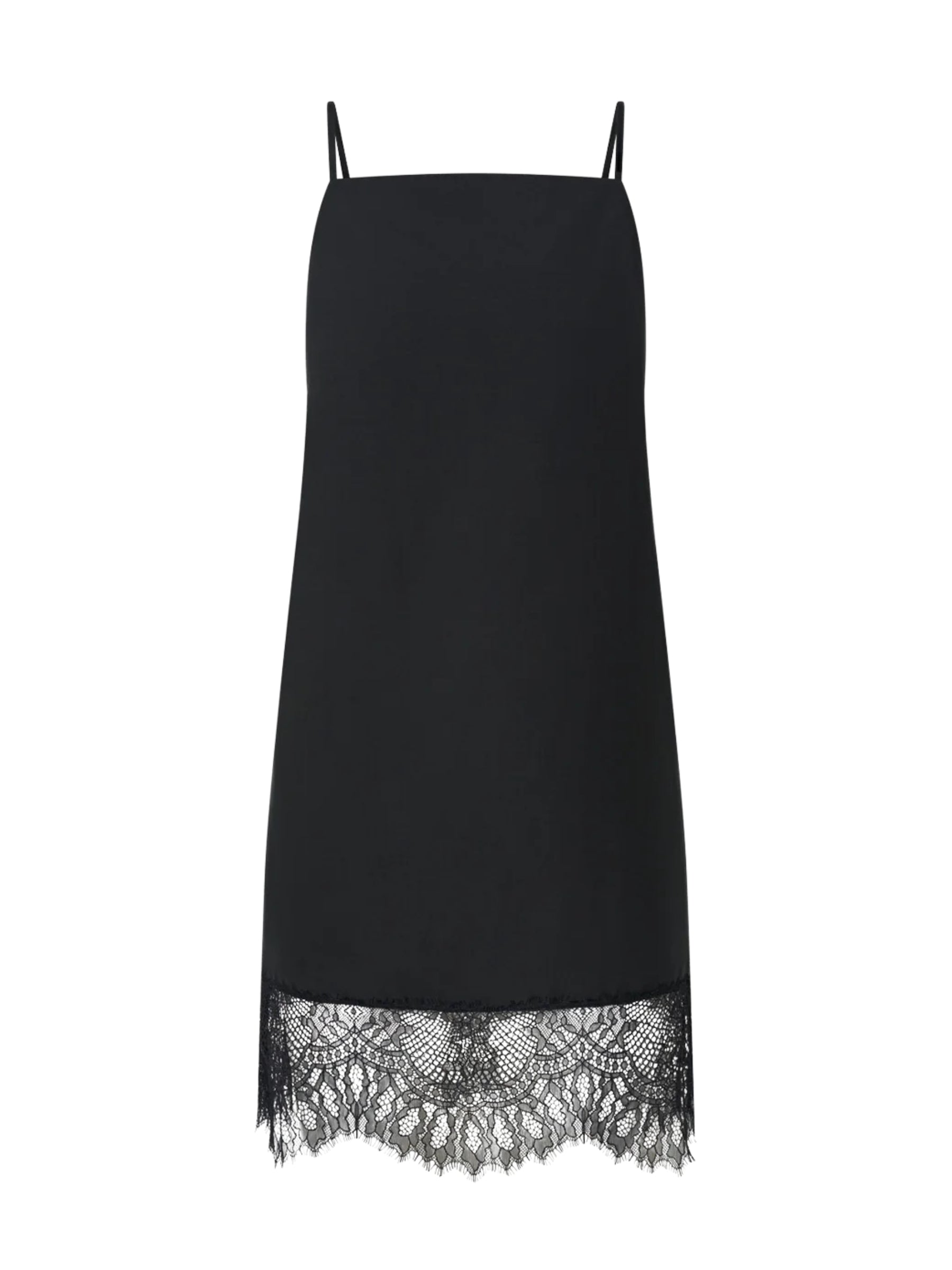Camilla and Marc Black Lira Lace Mini Dress