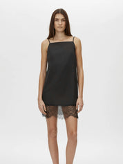 Camilla and Marc Black Lira Lace Mini Dress