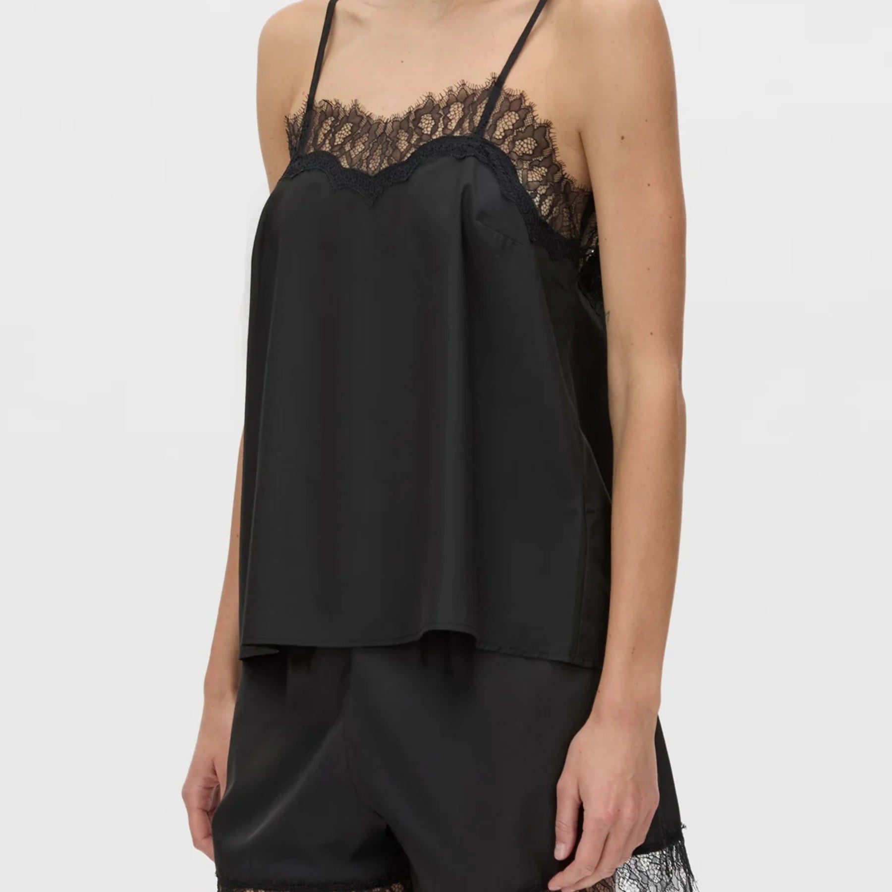 Camilla and Marc Lira Black Lace Shorts