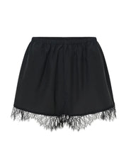 Camilla and Marc Lira Black Lace Shorts