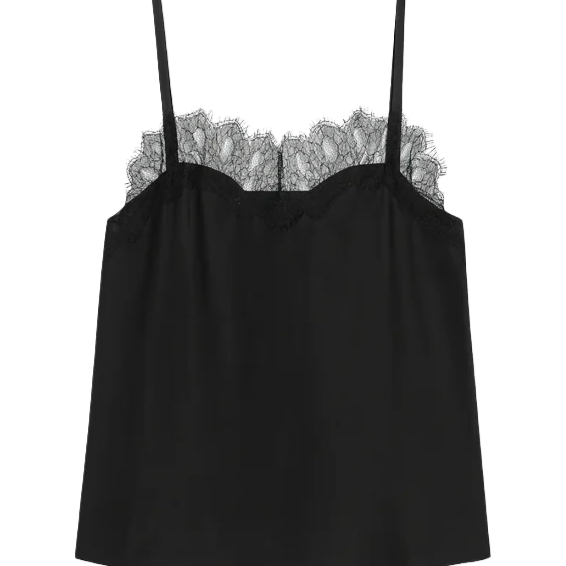 Camilla and Marc Lira Black Lace Cami