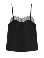 Camilla and Marc Lira Black Lace Cami