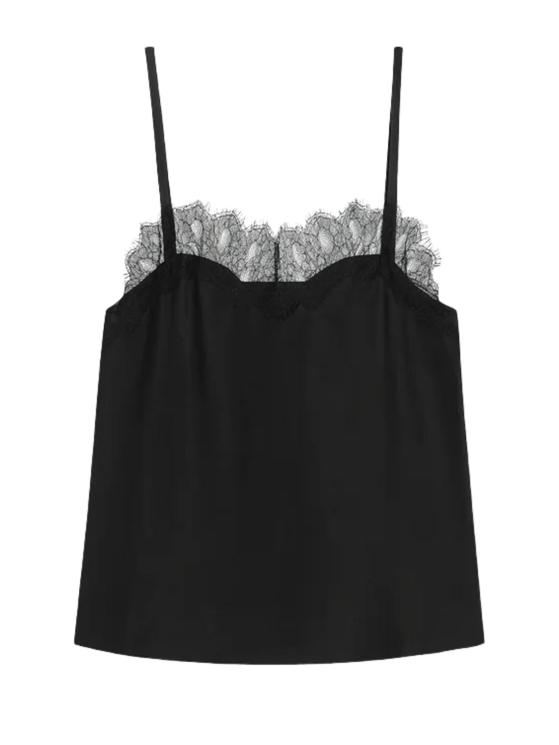 Camilla and Marc Lira Black Lace Cami