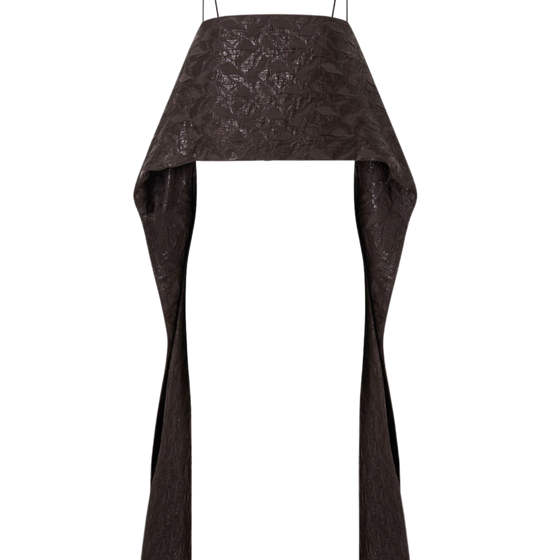 Camilla and Marc | Dark Brown Rennick Draped Back Cami Top