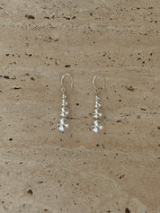 Remi Petite Beaded Earrings - Sterling Silver | The UNDONE