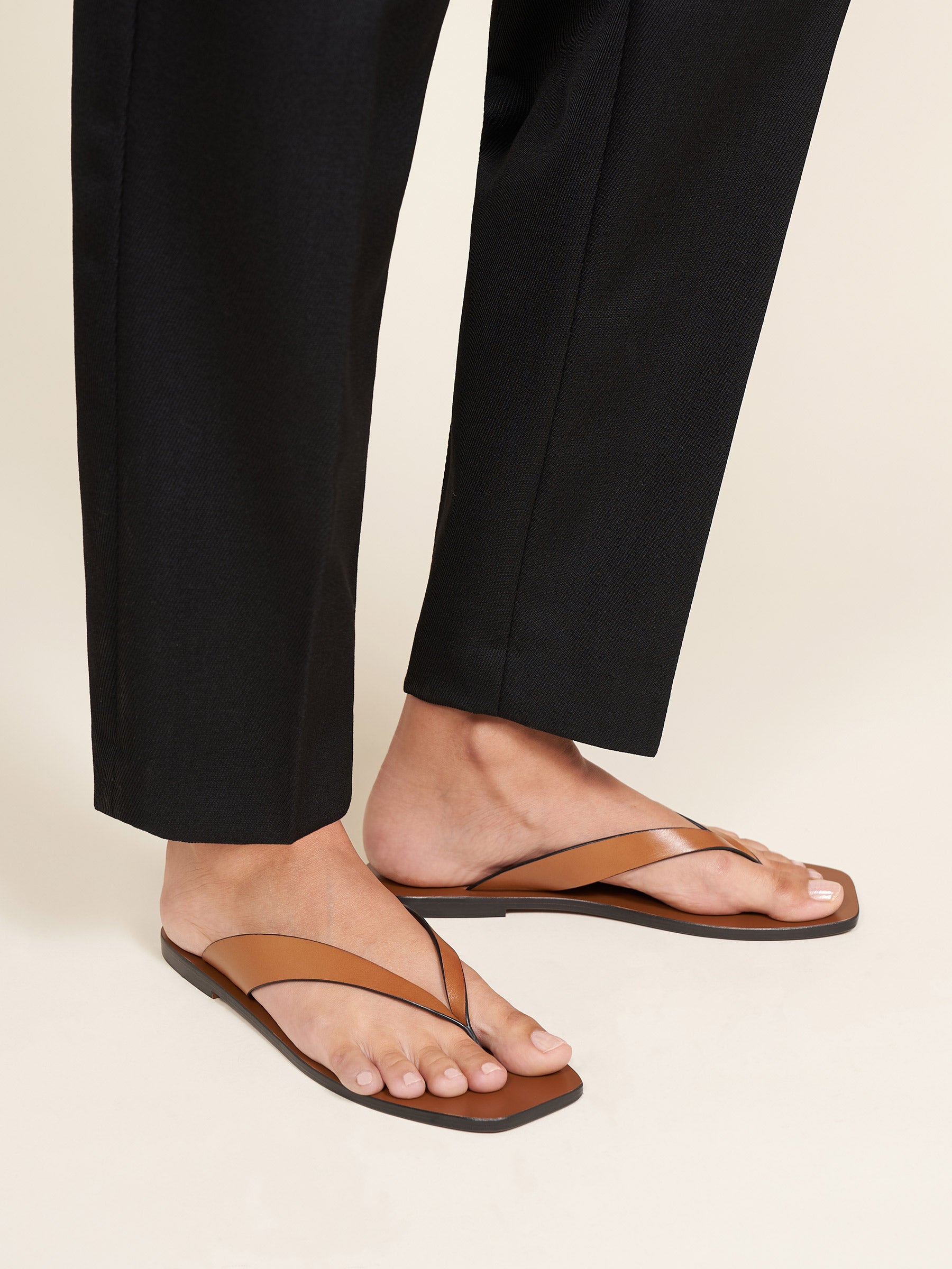 A.EMERY Carter leather slides | NET-A-PORTER