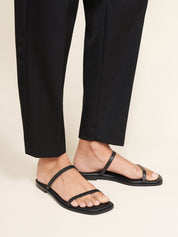 A.Emery | Lome Sandal in Black | The UNDONE