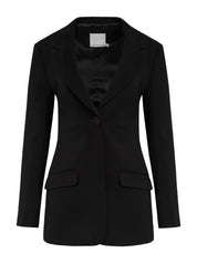 Christopher Esber | Black Redux Contoured Blazer | The UNDONE