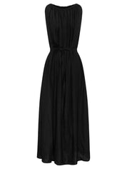 Deiji Studios | Totem Dress in Deep Black | The UNDONE