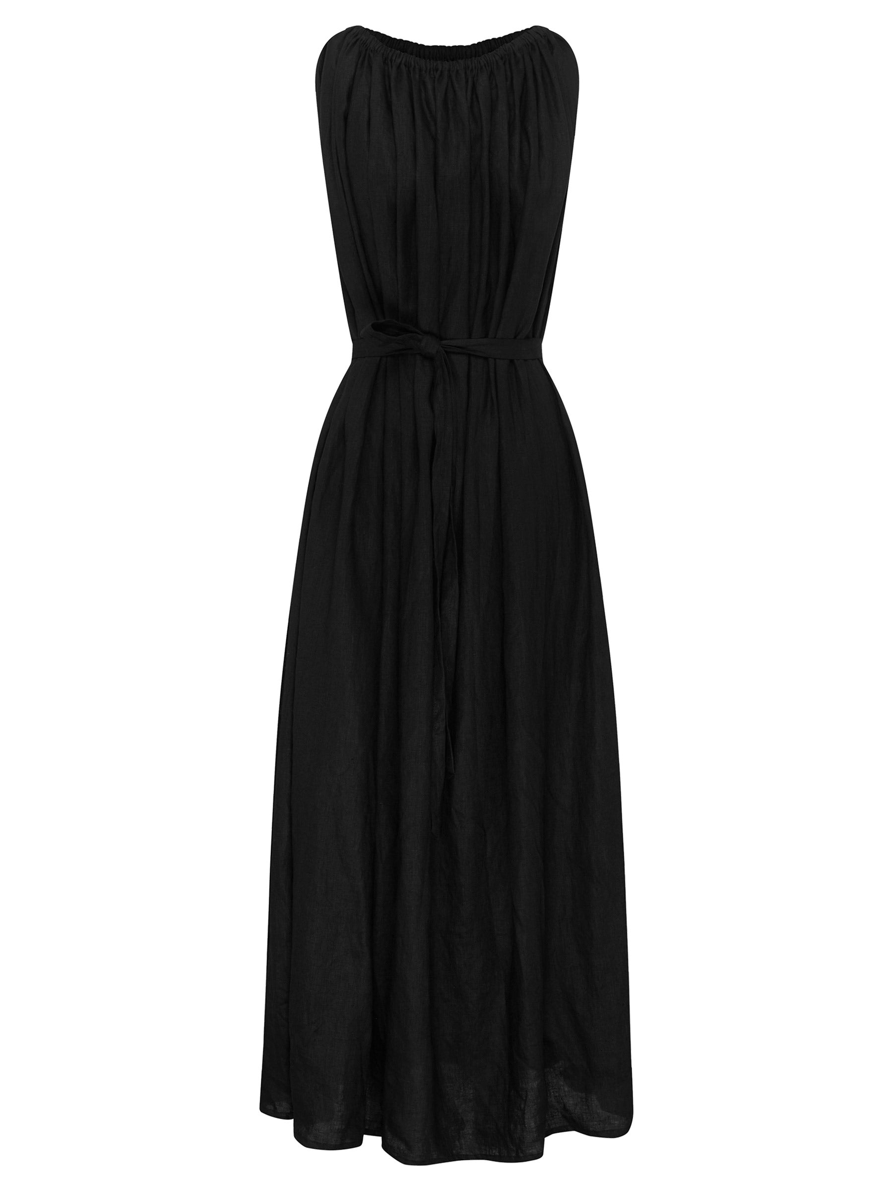 Deiji Studios | Totem Dress in Deep Black | The UNDONE