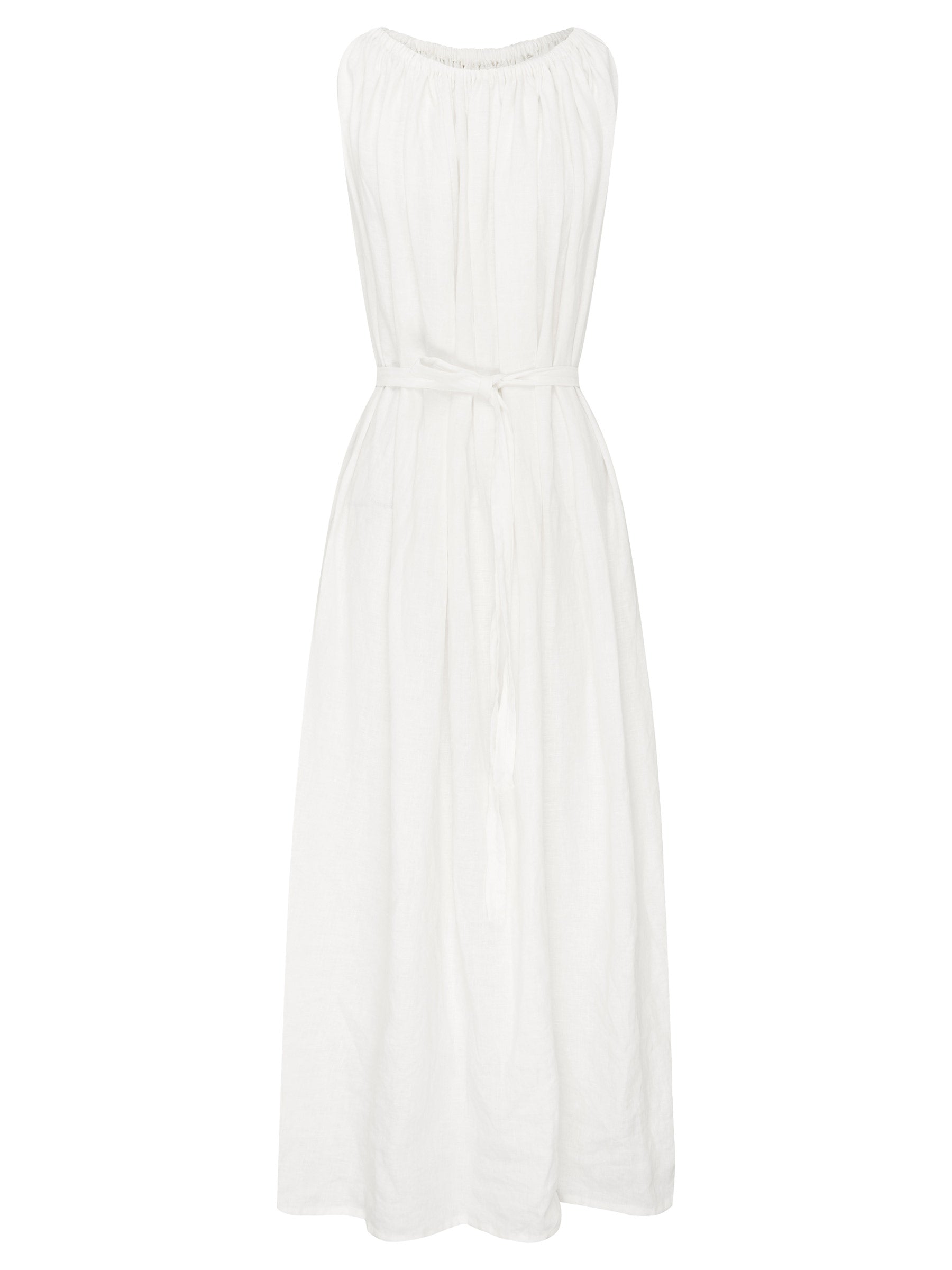Deiji Studios | Totem Dress in Vintage White | The UNDONE