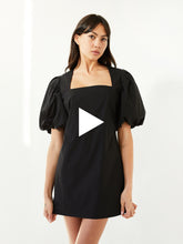 Frame Denim | Nina Dress in Black | The UNDONE