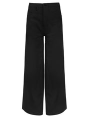 Sir The Label | Wide Leg Jean in Black | The UNDONE