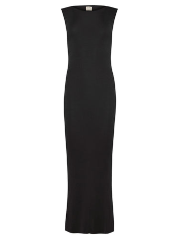St. Agni | Vas Knit Dress in Black | The UNDONE by St. Agni