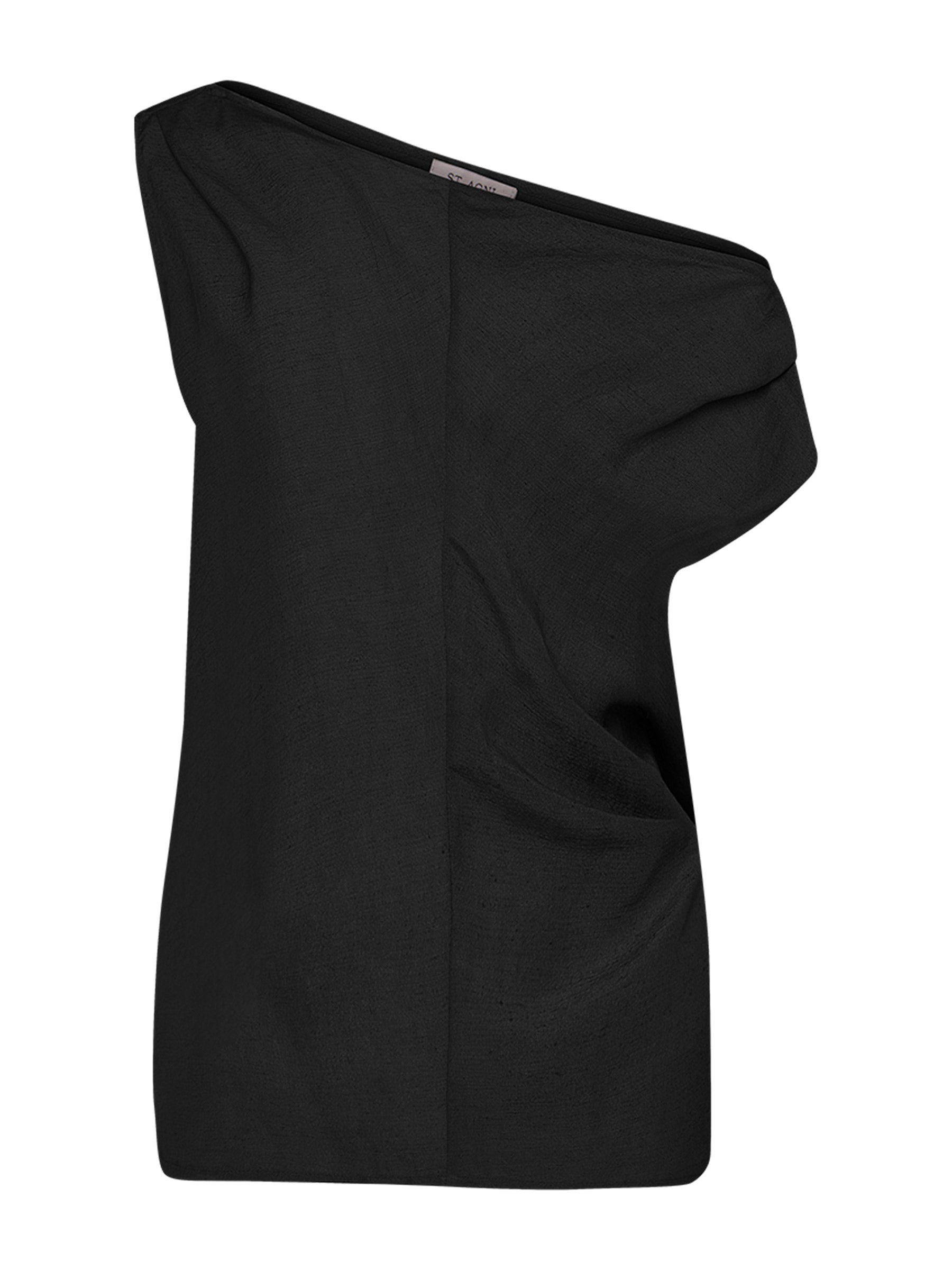 St. Agni | Yeva Top in Black | The UNDONE