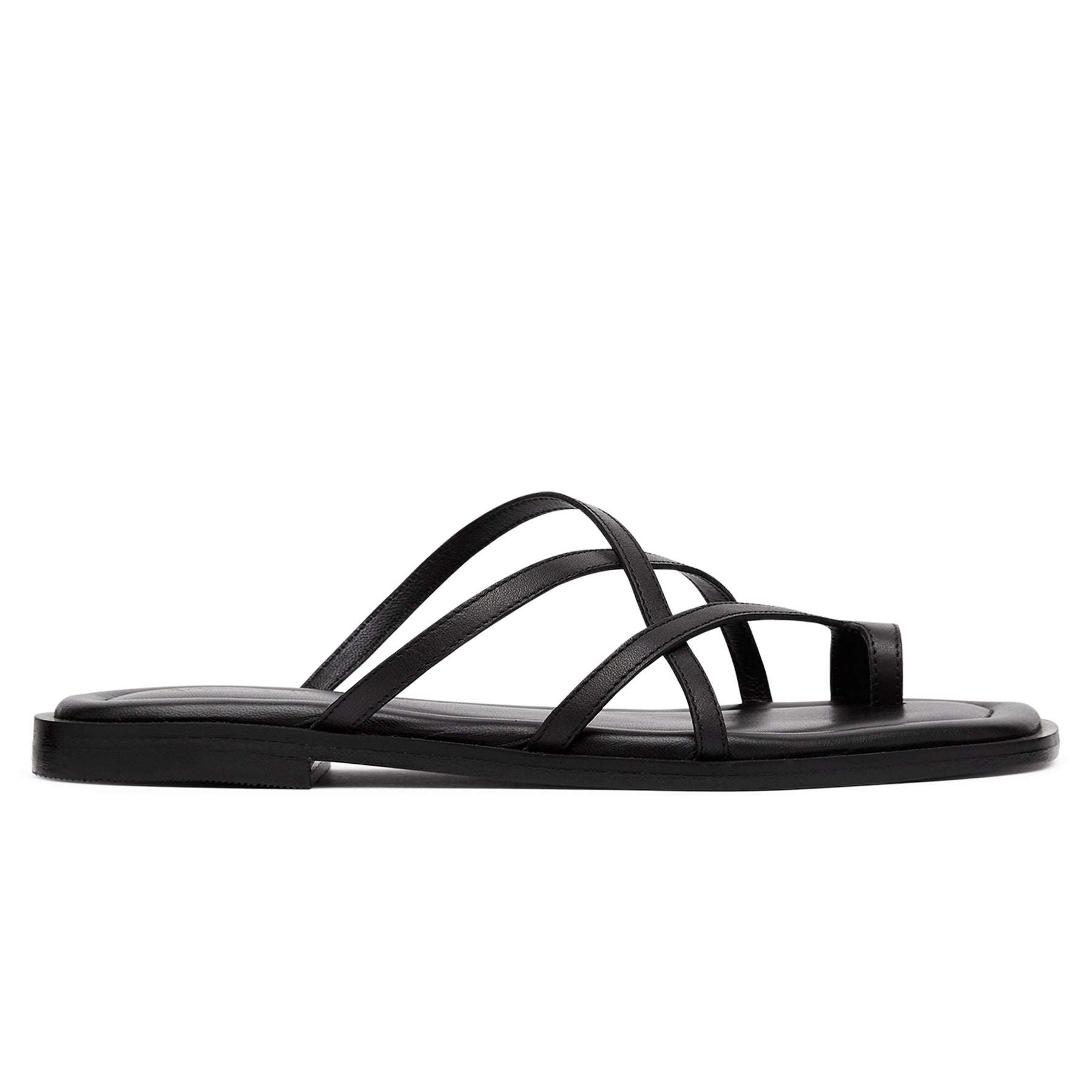 A.Emery | Avery Sandal in Black | The UNDONE