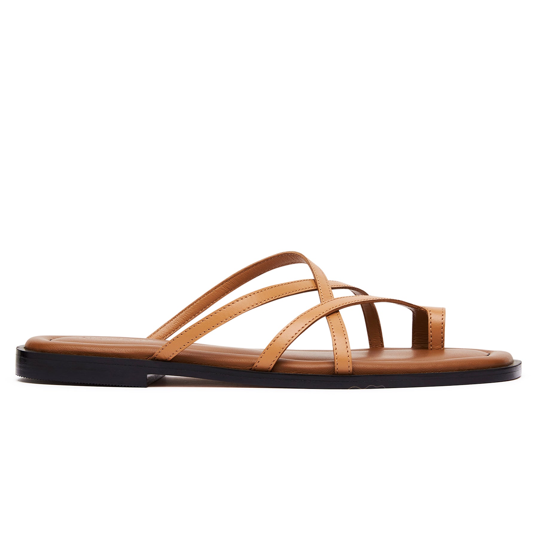 A.Emery | Avery Sandal in Deep Tan | The UNDONE